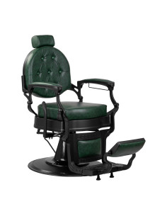 Barber chair Gabbiano President green