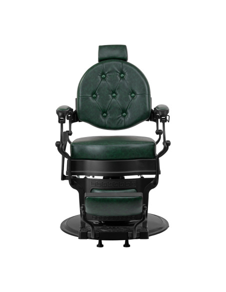 Barber chair Gabbiano President green
