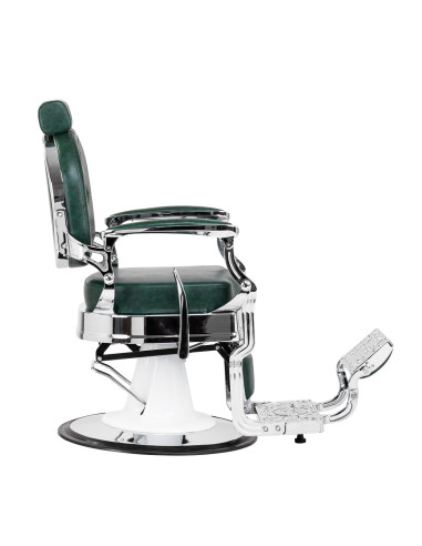 Barber chair Gabbiano President green Chrom