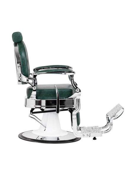 Barber chair Gabbiano President green Chrom