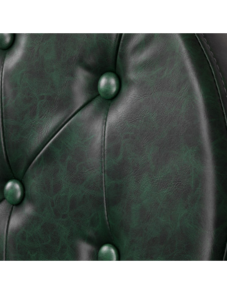 Barber chair Gabbiano President green Chrom