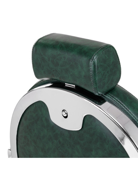Barber chair Gabbiano President green Chrom
