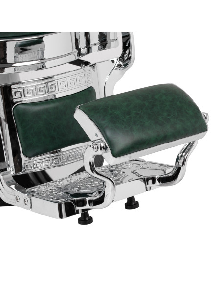 Barber chair Gabbiano President green Chrom