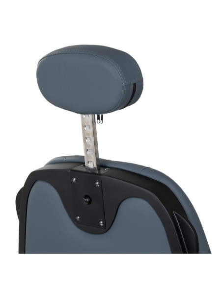 Gabbiano barber chair Francesco Black graphite