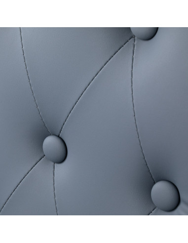 Gabbiano barber chair Francesco Black graphite