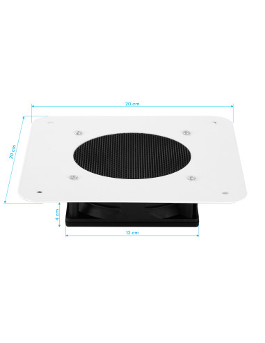 Momo X1W 100W Professional built-in dust absorber white