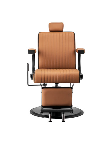 Gabbiano Visionerio barber chair light brown