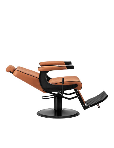 Gabbiano Visionerio barber chair light brown