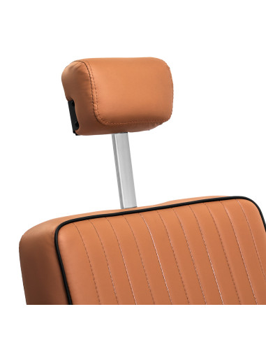 Gabbiano Visionerio barber chair light brown