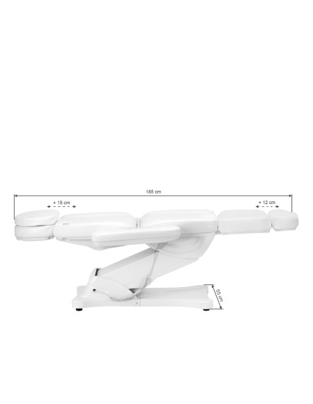 Electric Beauty bed SILLON CLASSIC 3 motors with heating second edition white