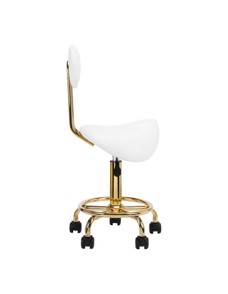Cosmetic stool 6001-G gold white second category
