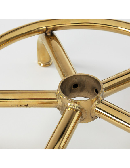 Cosmetic stool 6001-G gold white second category