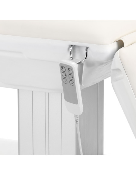 Sillon Eclipse electric Beauty bed 3 actuators white 