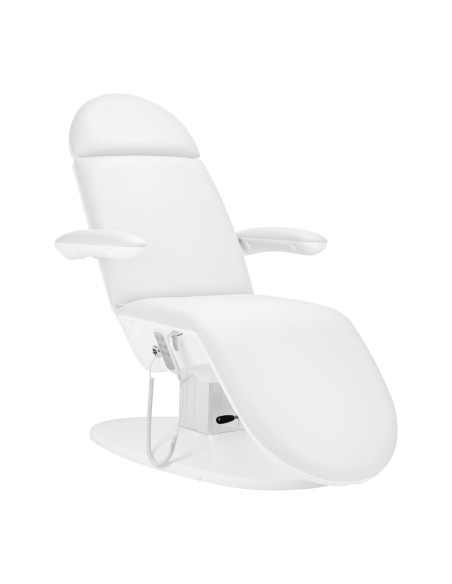 Beauty bed electr. 2240 Eclipse 3 actuators white with a cradle