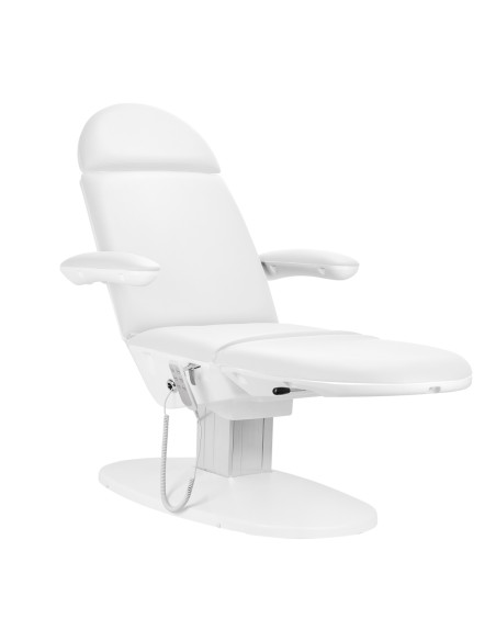 Beauty bed electr. 2240 Eclipse 3 actuators white with a cradle