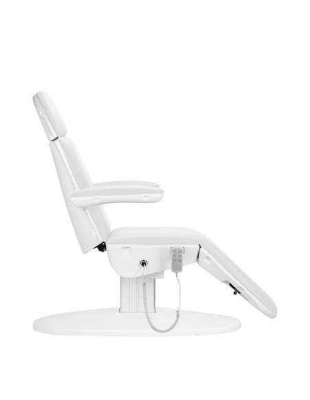 Beauty bed electr. 2240 Eclipse 3 actuators white with a cradle