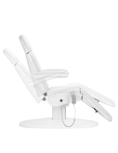 Beauty bed electr. 2240 Eclipse 3 actuators white with a cradle