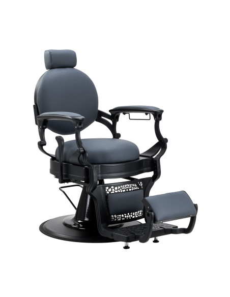 Barber chair Gabbiano Niccolo graphite buttonless