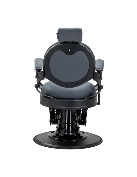 Barber chair Gabbiano Niccolo graphite buttonless
