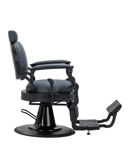 Barber chair Gabbiano Niccolo graphite buttonless