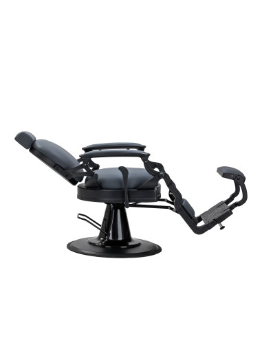 Barber chair Gabbiano Niccolo graphite buttonless