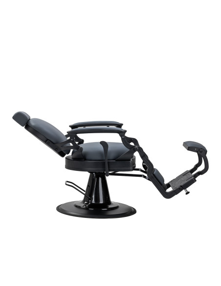 Barber chair Gabbiano Niccolo graphite buttonless