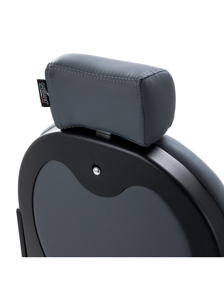 Barber chair Gabbiano Niccolo graphite buttonless