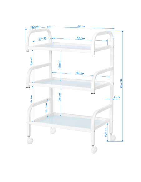 Cosmetic trolley Basic 122