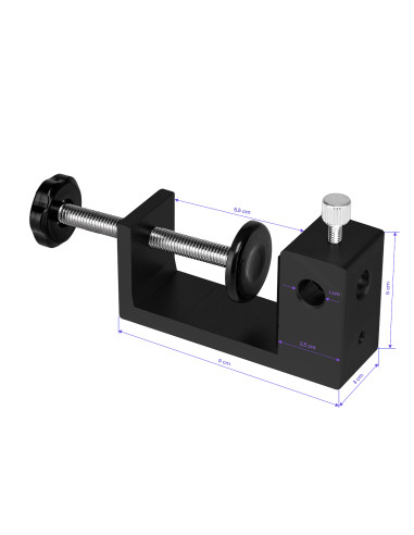 Yoga treatment lamp black