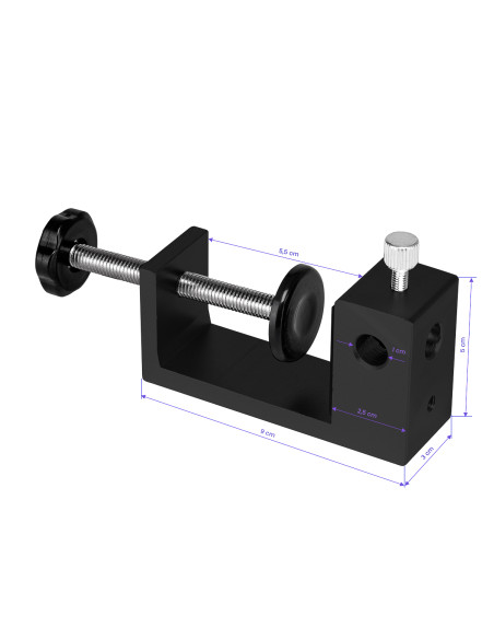 Yoga treatment lamp black