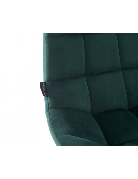 Hroove Salon Chair - Green Velour BFHR590N Bella Furniture Ireland