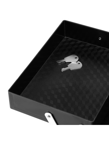 Cosmetic case silver 40