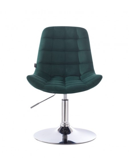 Hroove Salon Chair - Green Velour BFHR590N Bella Furniture Ireland