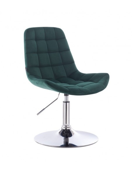 Hroove Salon Chair - Green Velour BFHR590N Bella Furniture Ireland