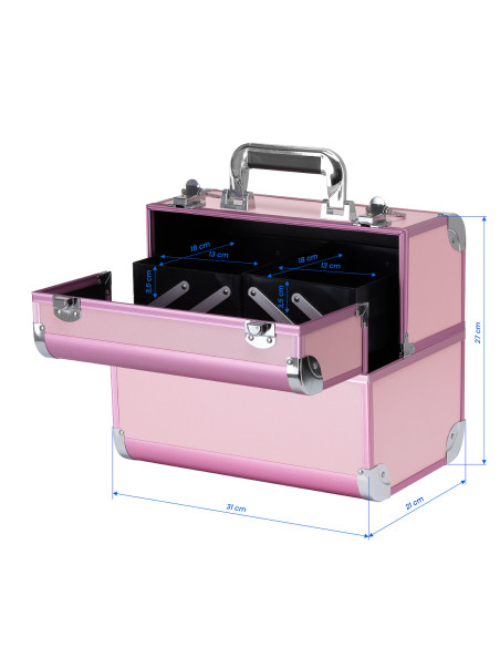Cosmetic case pink 40