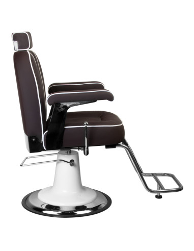 Gabbiano amadeo brown barber chair