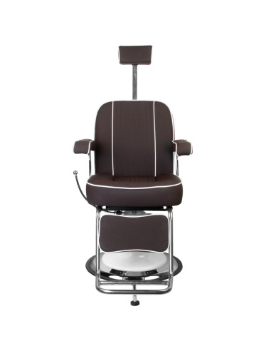 Gabbiano amadeo brown barber chair