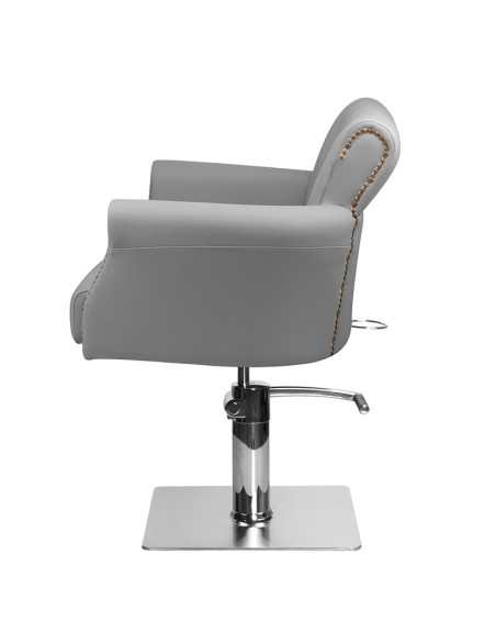 Hair system barber chair ber 8541 gray