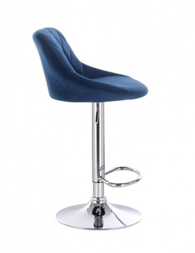 High Chair - Blue Velour BFHC1054 Bella Furniture Ireland