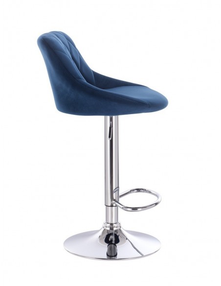 High Chair - Blue Velour BFHC1054 Bella Furniture Ireland