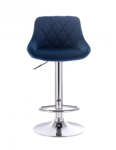 High Chair - Blue Velour BFHC1054 Bella Furniture Ireland