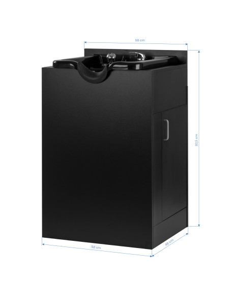 Gabbiano barber station for Salon washbasin 5023