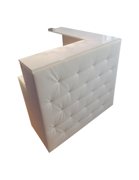 Reception Desk L Shape Unique furniture Ireland, beauty salon furniture Ireland