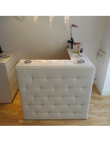 Reception Desk L Shape Unique furniture Ireland, beauty salon furniture Ireland