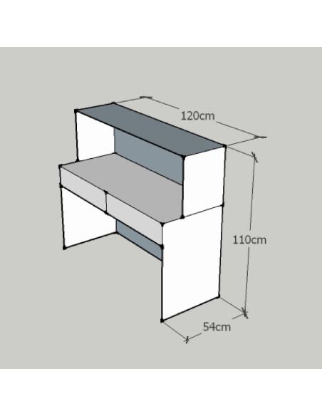 Bella furniture unique customized bespoke Reception Front Desk, beauty salon furniture Ireland