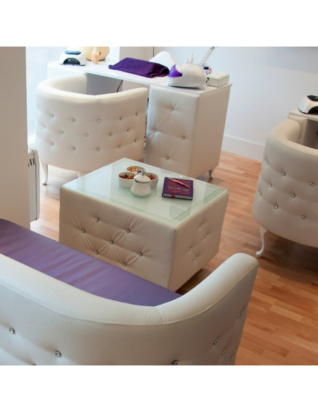 Custom bespoke Nail Desk Medium - Diamond Collection bella furniture, beauty salon furniture  Ireland,