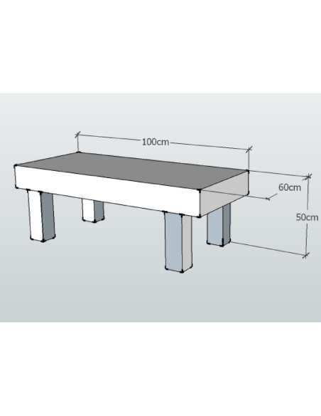 Reception Coffee Table, beauty salon furniture ireland,