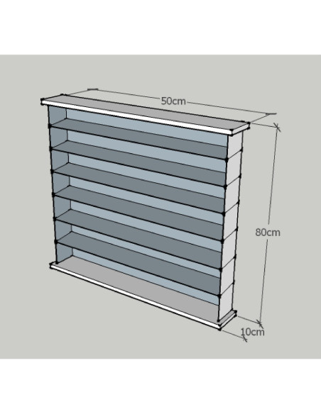 Nail Polish Shelves – Beauty saoln Furniture Ireland