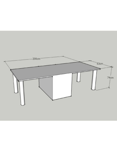 two station nail desk, beauty salon furniture ireland