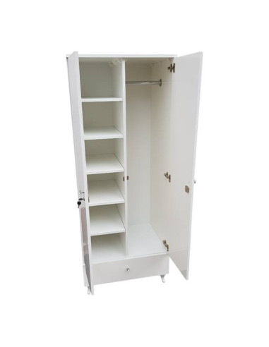 REGINA Tall Salon Cupboard - Bella Diamond Collection